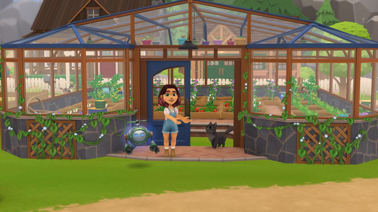 The greenhouse standing on the Wylde farm.