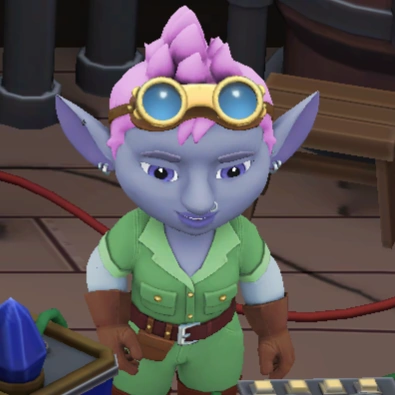 Zephyr Grimspark, portrait