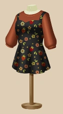 Black Berry Mini outfit on a mannequin