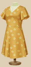 Butter Daisy Day Dress outfit on a mannequin