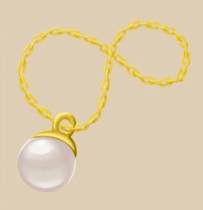 Gold Pearl Necklace icon