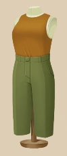 Greenlight Slacks outfit on a mannequin