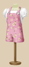 Petal Pink Romper outfit on a mannequin