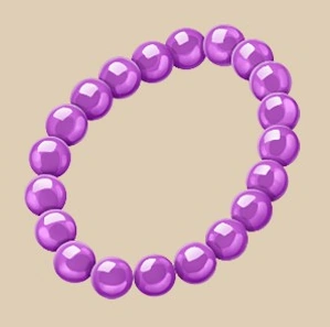 Purple Bead Bracelet icon