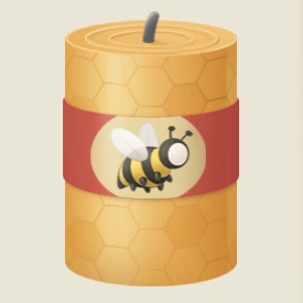 Beeswax Candle icon