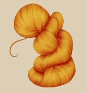 Orange Silk Thread icon