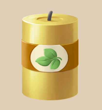Yellow Candle icon