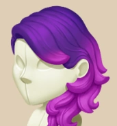 Azalea Mane Wolf Cut hairstyle on a mannequin
