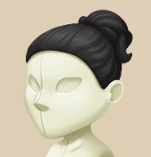 Raven High Bun hairstyle on a mannequin