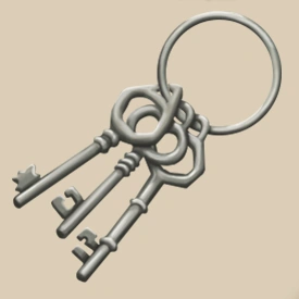 Mine Keys side quest artwork