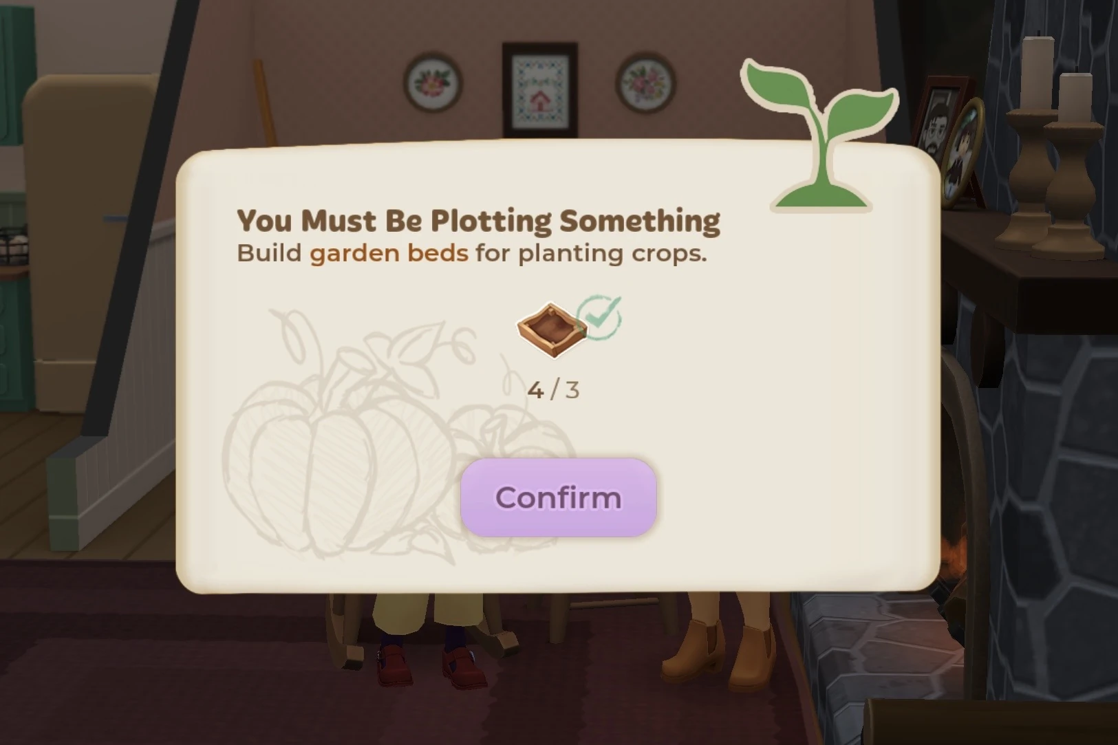 You Must Be Plotting Something side quest artwork