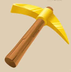 Gold Pickaxe station icon
