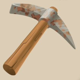 Rusty Pickaxe station icon