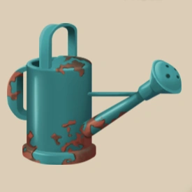 Rusty Watering Can station icon