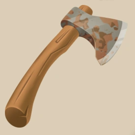 Rusty Wood Axe station icon