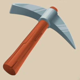 Silver Pickaxe station icon